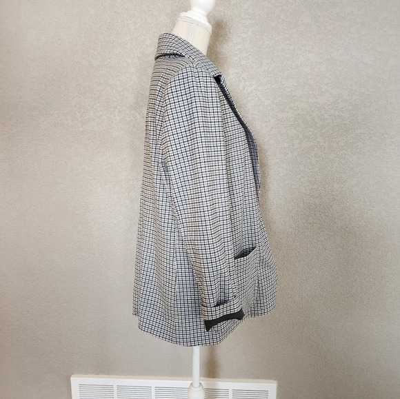 A new day Oversized Houndstooth print oversized Blazer Size Medium - Picture 6 of 10
